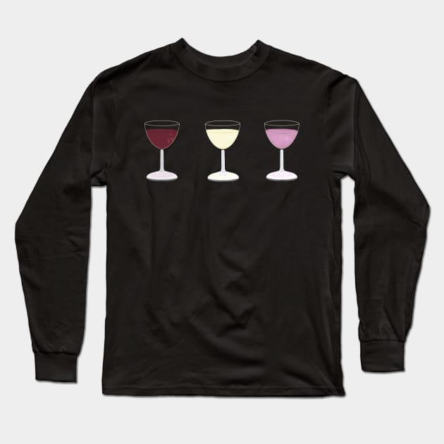 Wine enthusiasts’ selection Long Sleeve T-Shirt by EastofEden